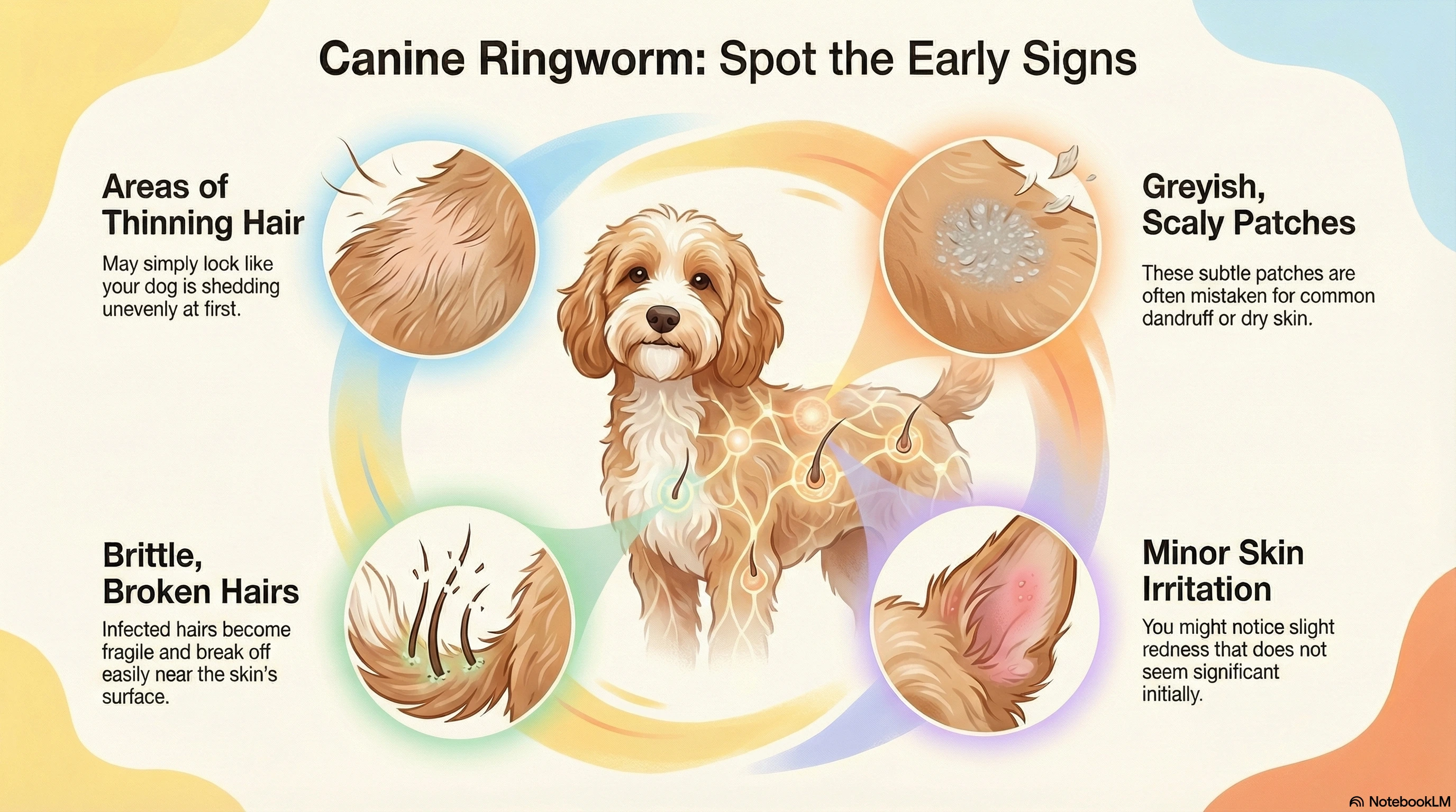 Early Stage Ringworm in Dogs - Visual Guide to Initial Symptoms